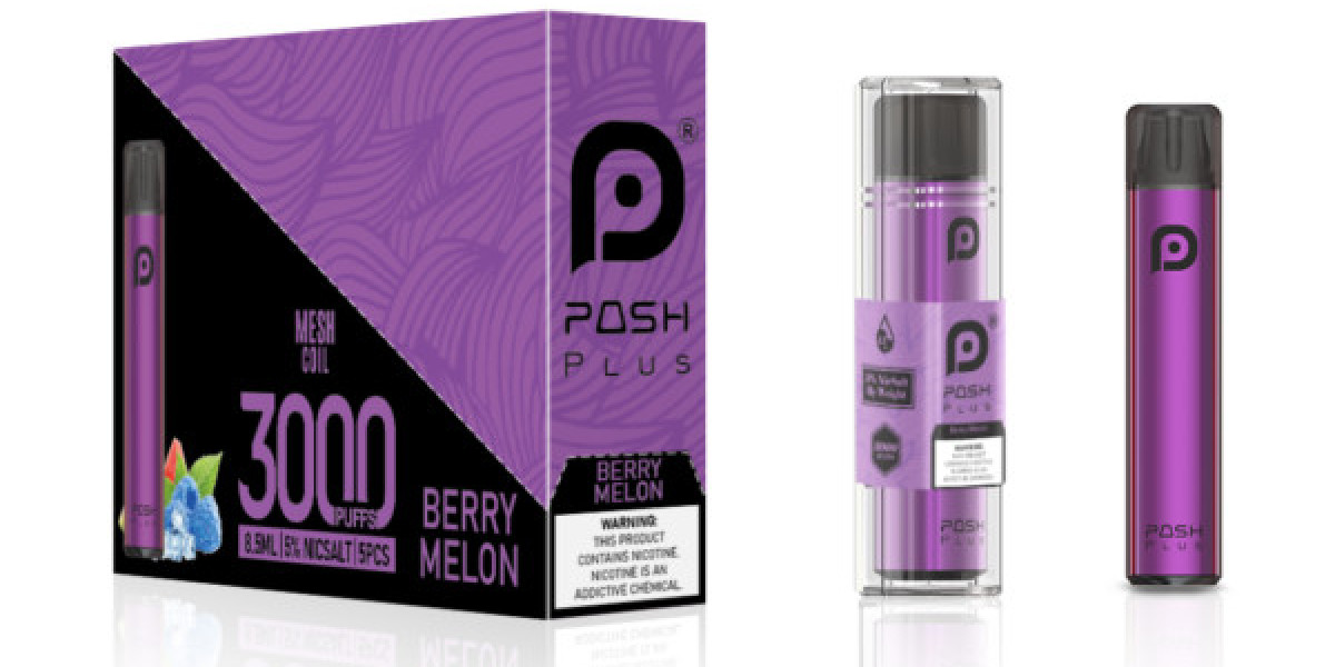 Posh Plus 3000 Vape – Reliable, Flavorful Disposable Device