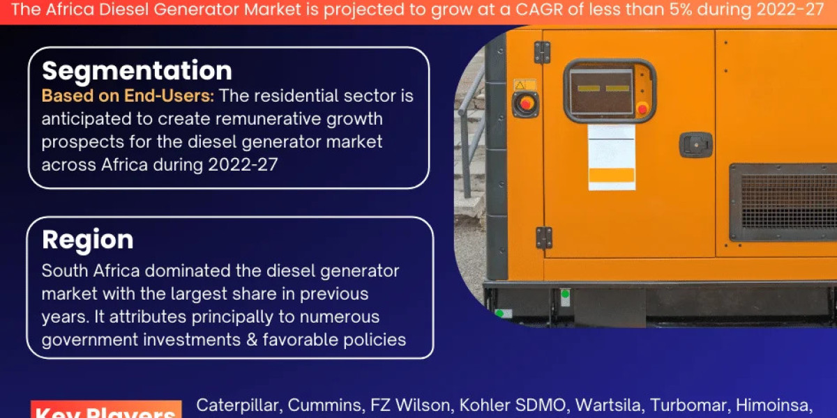 Africa Diesel Generator Market Value and Growth Projections for 2022 - 2027