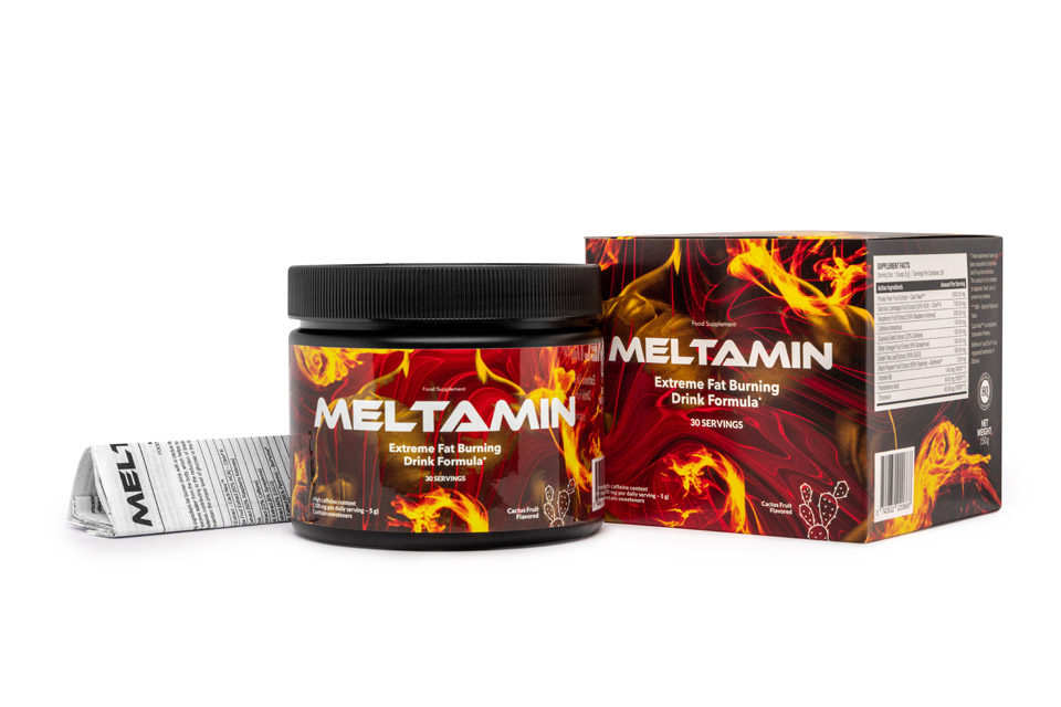 Meltamin Weight Loss Supplement - Natural Fat Burner Drink