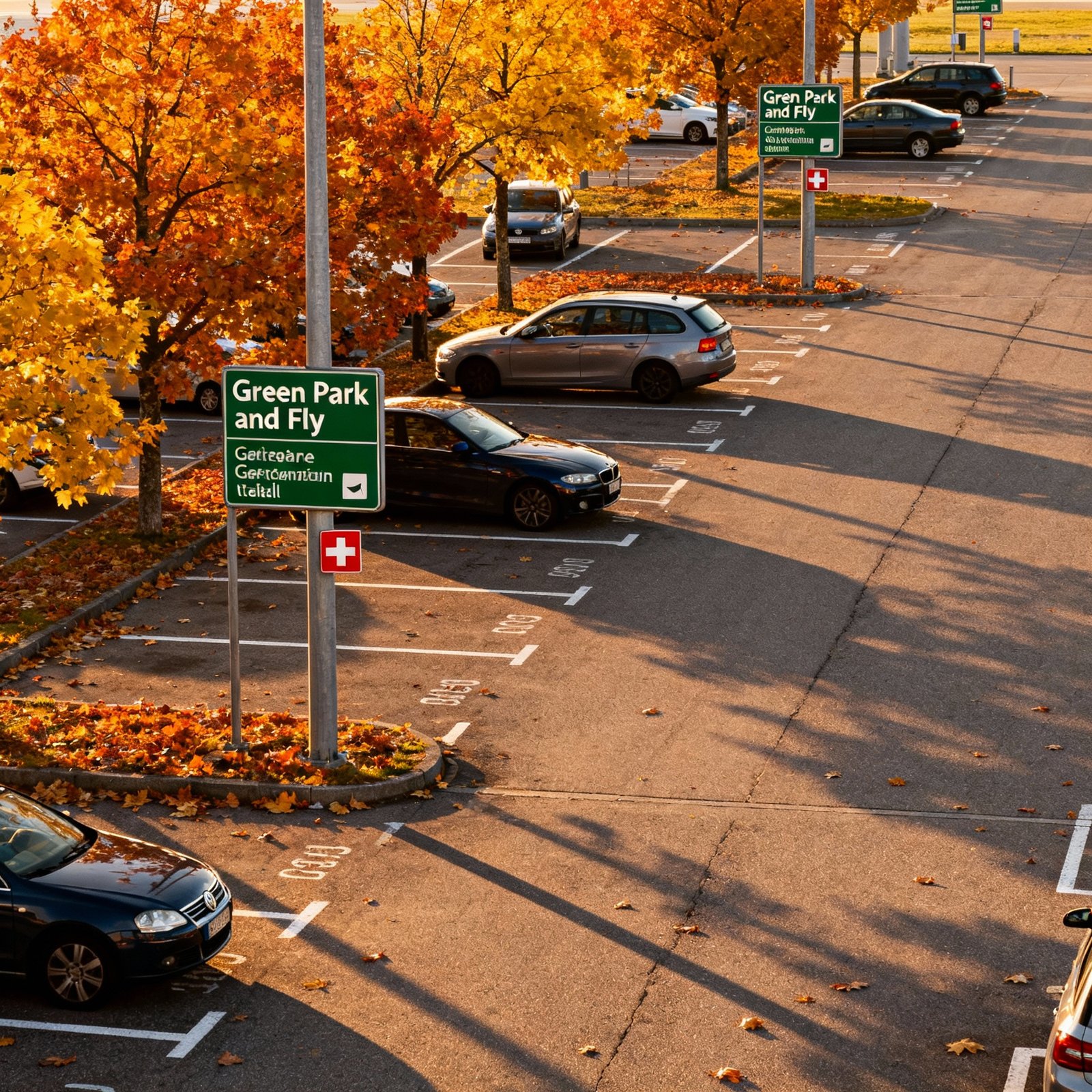 Parking de l'aéroport de GenèveCela démarre bien votre voyage