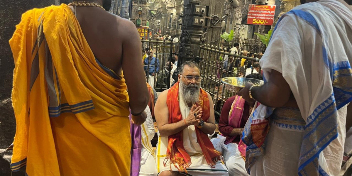 Harisharan Devgan Performs Holy Pooja at Srikalahasti for Indian Farmers' Welfare