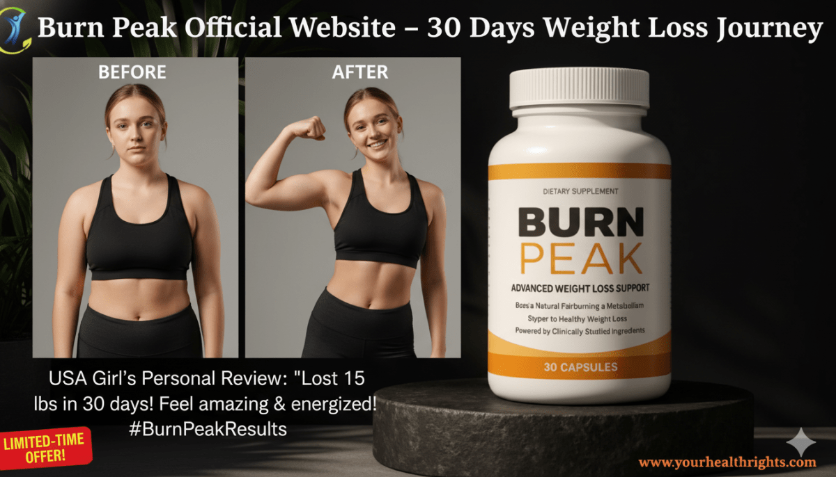 Burn Peak – 30 Days Weight Loss Journey – Healthline Support