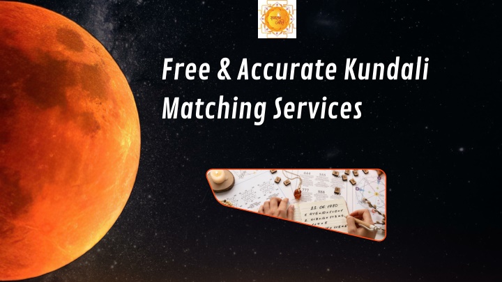 PPT - Sanatan Jyoti – Free & Accurate Kundali Matching Services PowerPoint Presentation - ID:14709877