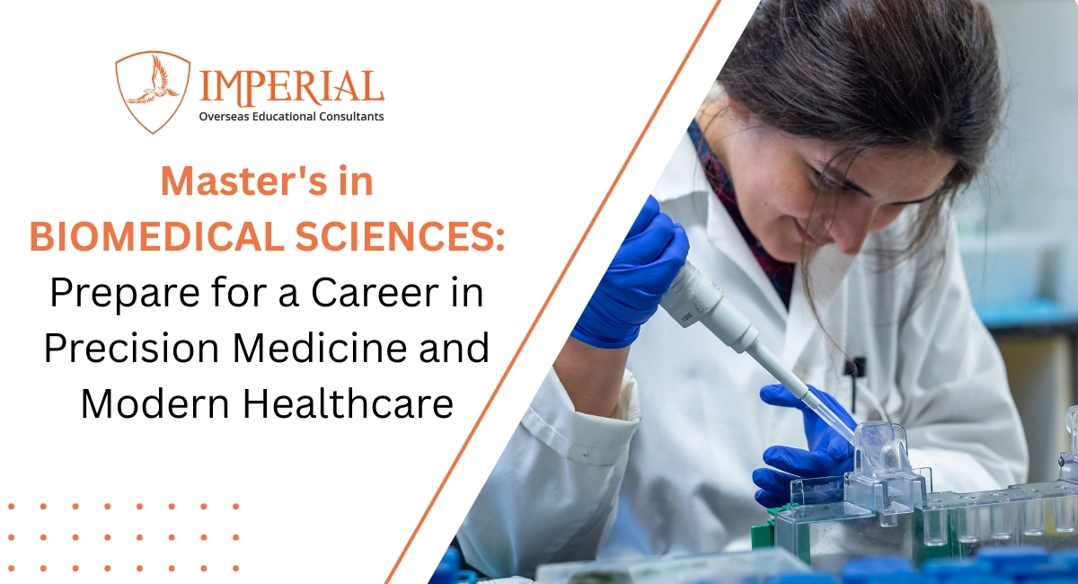 Masters in Biomedical Sciences: Prepare for a Career in Precision Medicine and Modern Healthcare