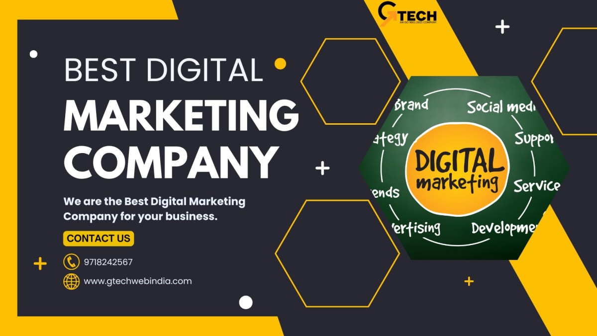 Best Digital Marketing Company in India for Long-Term Online Success – gtechwebindia